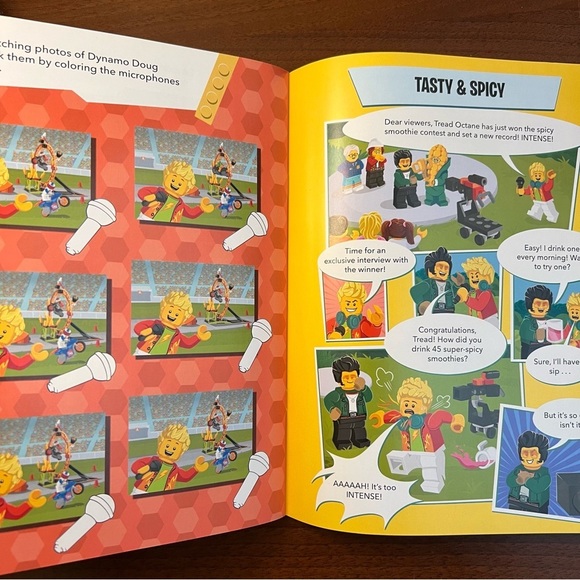 LEGO City Go Extreme! Activity Book with Lego Bricks - Picture 4 of 5